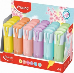Szövegkiemelő display, MAPED "Fluo Peps Quality", vegyes színek
